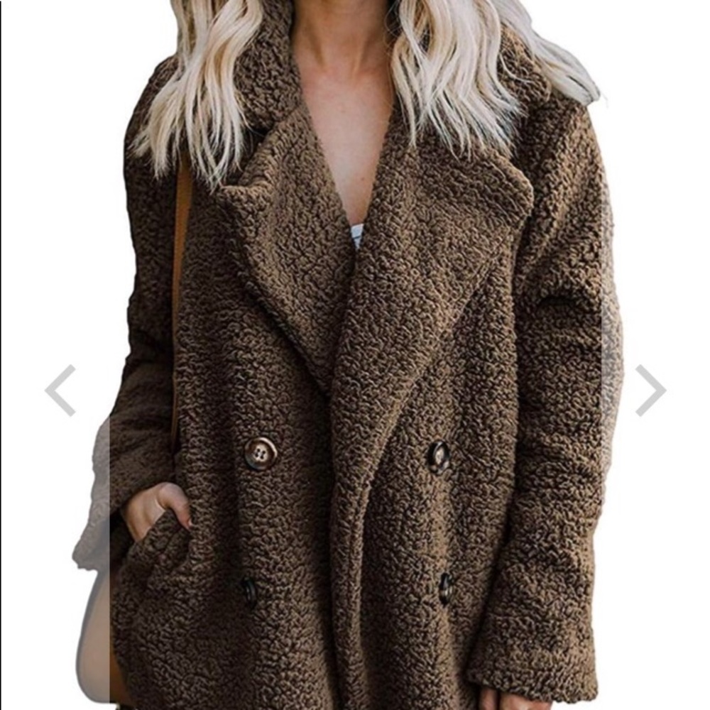 Sherpa Pea coat